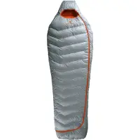 Ferrino - Sac de couchage 4 saisons - Lightec -12° C Down - Lightec -12° C Down Light Grey en Coton - Taille Regular - Gris
