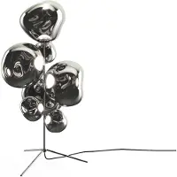 Tom Dixon - Melt Floor Chandelier LED Lampadaire Silver
