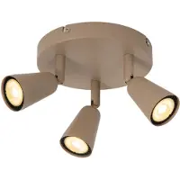Lucide TIANA – Applique murale – couleur taupe – culot GU10 – 75W