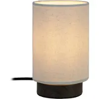 Lucide Lampe de table Albane bois foncé Ø 12cm