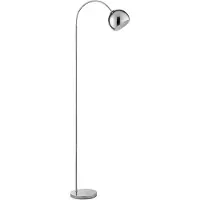 Brilliant Lampe d'appoint Helen, hauteur 1,7m, finition chromée, douille E27, 20W, indice de protection IP20, pour intérieur
