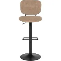 Woood Tabouret de bar Brint, couleur sable
