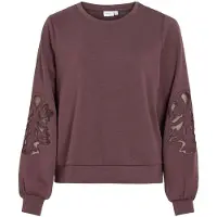 Vila Sweat-shirt 'siffa' mauve