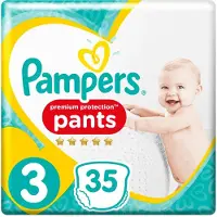 Pampers Premium Protection Pants T3. 35 Couches-Culottes