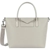 LANCASTER PARIS Cabas 'Lancaster Sac Cabas Main Maya Double Kba Cuir Ivoire' gris
