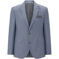 Babista Regular Fit Veste bleu, Unicolore