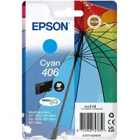 Epson 406 (T17G2) cartouche d'encre (d'origine) - cyan