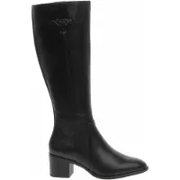 Tamaris Bottes pour femmes , modèle 1-25576-47, en cuir noir, taille 38