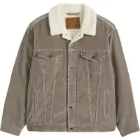Levi's pour homme. A5784-0062 Veste Trucker Coupe Ample beige (M), Casuel, Coton