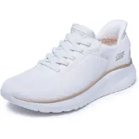 SKECHERS Slip on 'Bobs Squad Chaos - C' blanc