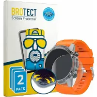 BROTECT Full-Screen Protection Mat, Film de protection pour smartwatch, Gris