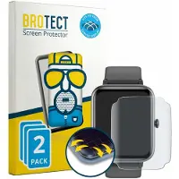 BROTECT Full-Screen Protection Mat, Film de protection pour smartwatch, Transparent