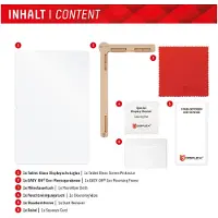 Displex Protection d'écran en verre trempé pour Samsung Galaxy Tab A11 Plus / A9 Plus