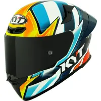 Kyt Tt-revo Replica Tati E06 Full Face Helmet Multicolore XL