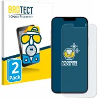 BROTECT Film de protection antireflet Protection d'écran mat (Apple iPhone 14 Plus), Téléphone portable : film de protection, Gris