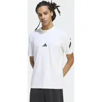 Adidas T-Shirt fonctionnel 'Z.N.E.' noir / blanc