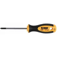 Ironside 120021 Tournevis d'atelier PH 1 x80 Poignée à 2 composants Acier au chrome-vanadium
