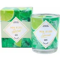 Troli Bougie Bijou Collier argenté - Parfum Mojito - 40h