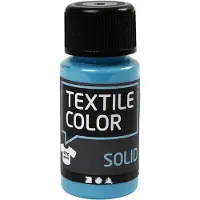 Creativ Company Peinture textile opaque Textile Color - Bleu turquoise, 50ml
