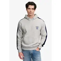 Superdry Homme Sweat à Capuche Athletic Club Coupe Décontractée Light Grey Taille: Xxl