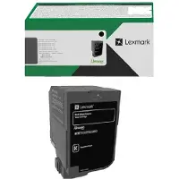 Lexmark 71C0H10 Cartouche de toner 1 pièce(s) Original Noir