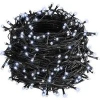 Monzana Guirlande lumineuse blanc froid 40m Noël 400LED
