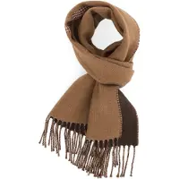Boggi Milano Écharpe marron châtaigne