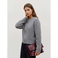 Vero Moda Cardigan 'VMBerry' gris chiné