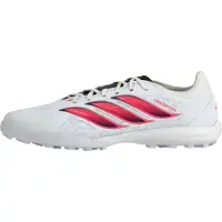 Adidas Chaussure de foot 'Predator League' gris / rouge clair / noir / blanc