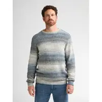 Petrol Industries Pull-over bleu / gris clair / gris chiné