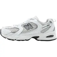 New Balance , chaussures NB 530, modèle unisexe, couleur gris argenté