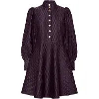 Y.A.S Robe Courte à Manches Longues Ripple