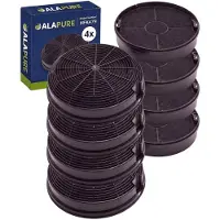 Alapure Filtre à charbon actif adapté pour Juno MCFE12 / Mod.47 50292969008 (2 pièces)