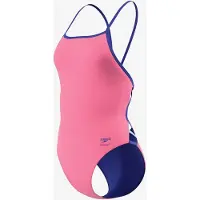 Speedo Solid Triback Swimsuit Rose 32 Femme