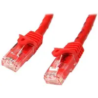 StarTech.com Câble réseau Cat6 UTP sans crochet de 10 m - STARTECH - Rouge - M/M - Cordon Ethernet RJ45 anti-accroc