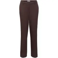 Object Pantalon à plis 'OBJLisa' chocolat