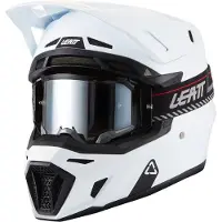 Leatt Moto 8.5 V27 Casque de motocross avec lunettes Taille