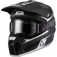 Leatt Moto 3.5 V27 Casque de motocross avec lunettes Taille