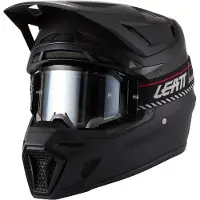 Leatt Moto 8.5 V27 Casque de motocross avec lunettes Taille
