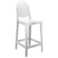 Kartell One More Tabouret de bar Glossy White | 65 cm