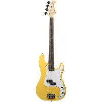 Fazley FPB118YL basse électrique jaune
