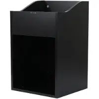 Zomo VS-Box 100/2 meuble vinyles, noir