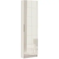 CBA Armoire à chaussures Zayah-blanc mat