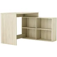 Sonstiges NAGANO Bureau d'angle moderneReproduction chêne Shannon - L 112 cm
