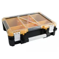 Perel Coffret De Rangement En Plastique Avec Bacs Amovibles - 15'