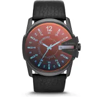 Diesel Montre à affichage analogique 'Master Chief' rouge / noir