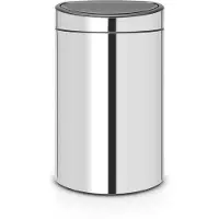 Brabantia Touch Bin 40 Litres Acier Brillant