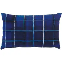 KAAT Amsterdam Coussin KAAT Amsterdam Rasterize Bleu (30 x 50 cm)