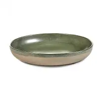 Serax Assiette de Service Serax Surface Tableware Par Sergio Herman Camo Green M 32 cm