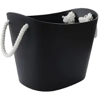 Hachiman Panier de rangement balcolore 19 litres noir